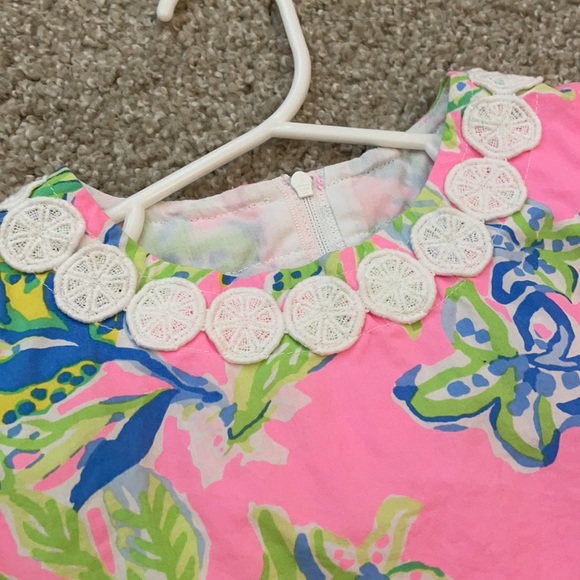 Lilly Pulitzer lemon shift dress size 4 - Picture 2 of 4